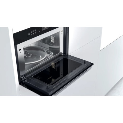 Whirlpool Мікрохвильова піч вбудовувана, 31л, електронне упр., 1000Вт, гриль, дисплей, нерж