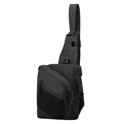 2E Tactical Сумка-слінг, швидке відкриття, 4 відсіки, чорна