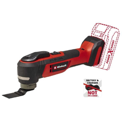 Einhell Багатофункціональний інструмент акумуляторний TP-MG 18 Li BL - Solo PXC 18В 11000-20000кол·хв кут коливань 3.2° 1.08 кг без АКБ і ЗП