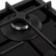 Whirlpool Варильна поверхня газова, 60см, чавун, конфорка з подвійним рядом полум'я, чорний