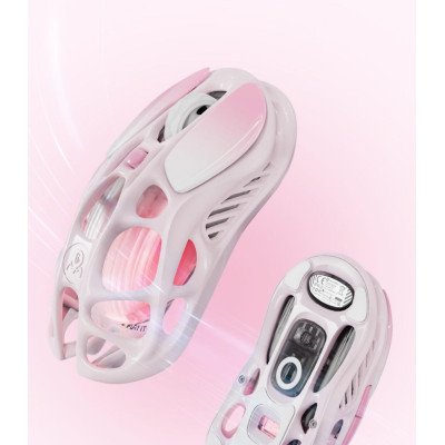 GravaStar Миша Mercury M1 Pro, magnesium alloy body, BT/WL/USB-A, RGB, Sakura Pink GravaStar Миша Mercury M1 Pro, magnesium alloy body, BT/WL/USB-A, RGB, Sakura Pink