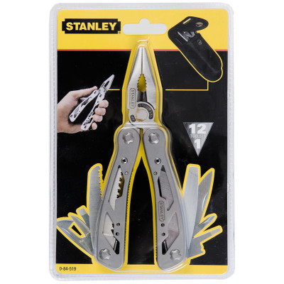 Stanley Мультитул, 12 в 1, у складеному вигляді 105х60х20 мм, 290г
