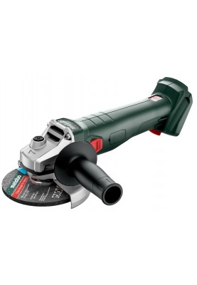 Metabo Шліфмашина кутова акумуляторна W 18 L 9-125, 8500об/хв, М14, 1.6кг, без АКБ та ЗП