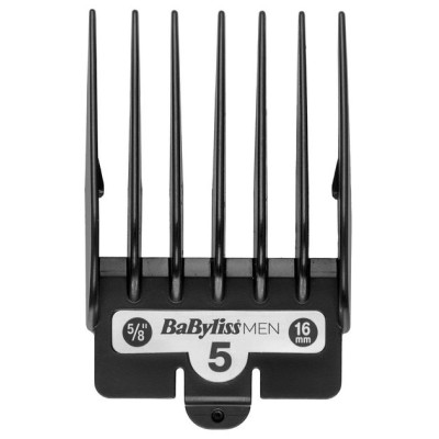 BaByliss Машинка для стриження, мережа+акум., вібраційний мотор, насадок-10, кейс, чохол, гребінець у компл., сталь, сірий