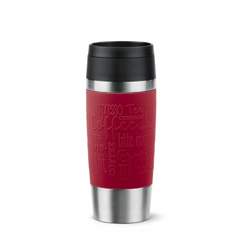 Tefal Термочашка Travel Mug Classic, 360мл, нержавіюча сталь, червоний