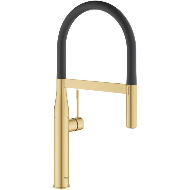 Grohe Змішувач для кухні Essence, довж.виливу - 240мм, поворотний/гнучкий, 1важіль, матовий прохолодний схід сонця