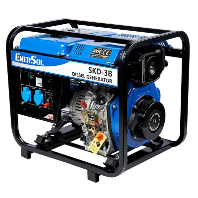 EnerSol дизель generator, 230V, 2.8/3kW, AVR, casing, 85kg
