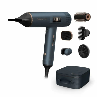 Rowenta Фен Rowenta Maestria For you, 1800Вт, 3 режими, дифузор, іоніз-я, хол. обдування, дисплей, синій