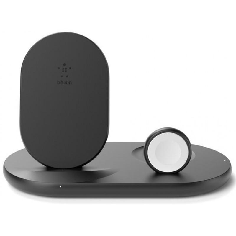 Belkin 3-in-1 Wireless Pad/Stand/Apple Watch[Зарядний пристрій бездротовий 3в1 iPhone/Watch/AirPods, чорний]