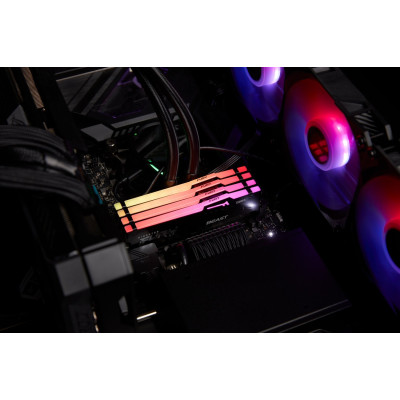 Kingston Пам'ять до ПК DDR5 5600 16GB KIT (8GBx2) FURY Beast RGB