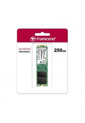 Transcend MTE110S[Накопичувач SSD M.2 250GB SATA 825S]