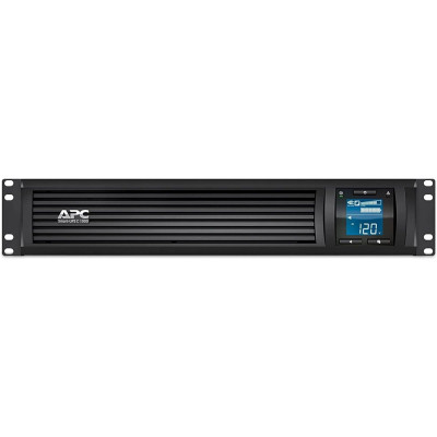APC Джерело безперебійного живлення Smart-UPS C 1000VA/600W, RM 2U, LCD, USB, SmartConnect, 4xC13
