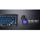 GravaStar Миша Mercury M2, BT/WL/USB-A, RGB, чорно-прозорий