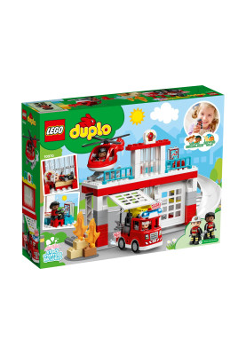 LEGO Конструктор DUPLO Пожежна частина та гвинтокрил