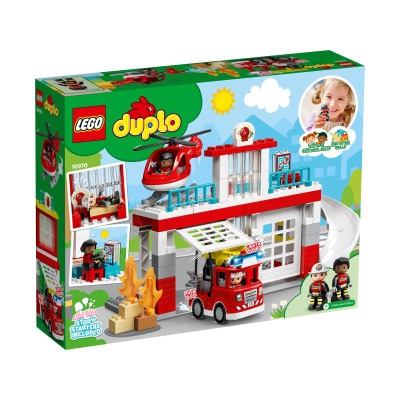LEGO Конструктор DUPLO Пожежна частина та гвинтокрил