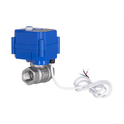2E Кран кульовий з електроприводом HC220B, 1/2", 220В, 5Вт, 10 (16) бар, 7 сек 2E Кран кульовий з електроприводом HC220B, 1/2", 220В, 5Вт, 10 (16) бар, 7 сек