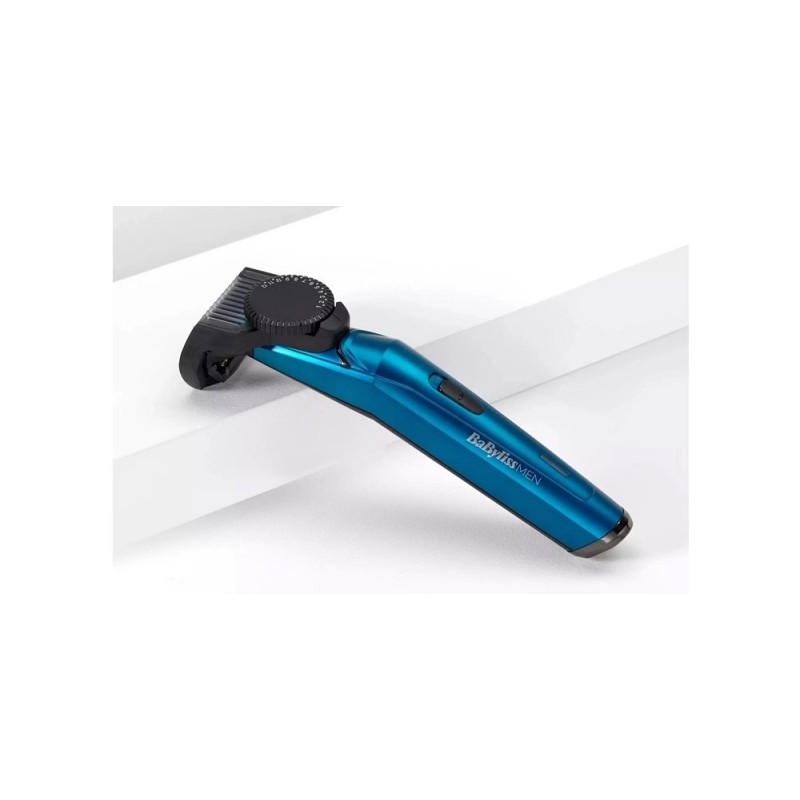 BaByliss Тример для стрижки бороди, 1 насадка, футляр, синій