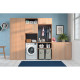 Indesit Пральна машина фронтальна, 6кг, 1000, A+++, 44.6см, дисплей, пара, інвертор, білий