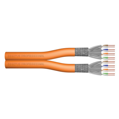 Digitus Кабель "віта пара" CAT 7 S-FTP, 1000м, AWG 23/1, LSZH, помаранчевий