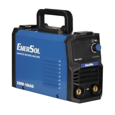 EnerSol Зварювальний апарат інверторний EWM-160AD 20-160А 7.2кВт 160-260В 3.1кг