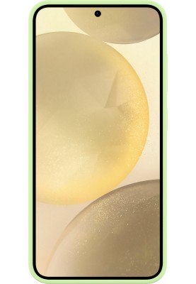 Samsung Чохол для Galaxy S24 (S921), Silicone Case, зелений світлий