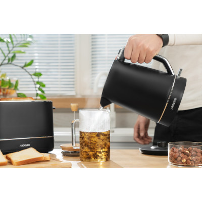 ARDESTO Тостер T-F420B, 800Вт, пластик, 2 слоти, чорний ARDESTO Тостер T-F420B, 800Вт, пластик, 2 слоти, чорний