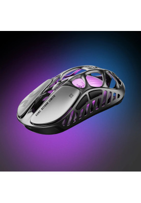 GravaStar Миша Mercury X Pro, 8K, BT/WL/USB-A, RGB, сірий