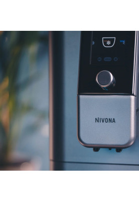 Nivona Кавомашина Nivona CafeRomatica, 1.8л, зерно+мелена, автомат.капуч, дисплей, авторецептів -9, пригот, холодної кави, перлинно-блакитний