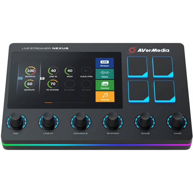 AVerMedia Пульт управління трансляцією Live Streamer NEXUS AX310 Black