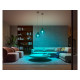Philips Hue Лампа розумна Hue E27, 11W(60Вт), 2000K-6500K, RGB, ZigBee, Bluetooth, димування