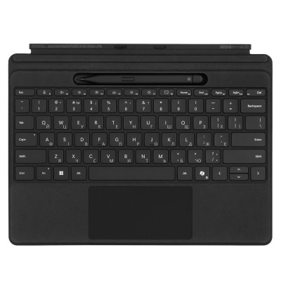 Microsoft Surface Клавіатура зі стілусом для планшетів Microsoft Surface Pro 8 - 11, чорна