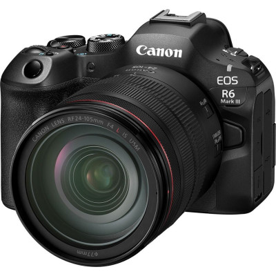 Canon Цифр. фотокамера EOS R6 Mark III + RF 24-105 f/4.0-7.1 IS STM Canon Цифр. фотокамера EOS R6 Mark III + RF 24-105 f/4.0-7.1 IS STM
