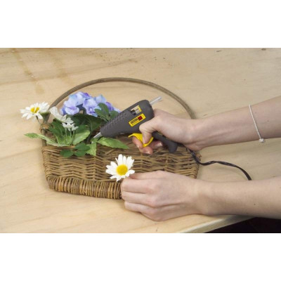 Stanley Пістолет клейовий Mini DualTemp GR15, 15Вт, стрижні 7мм, 0.21кг