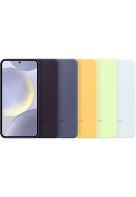 Samsung Чохол для Galaxy S24 (S921), Silicone Case, фіолетовий