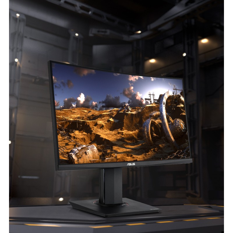 ASUS Монітор 23.6" TUF Gaming VG24VQR 2xHDMI, DP, ММ, VA, 165Hz, 1ms, CURVED, AdaptiveSync, Pivot