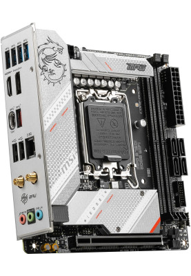MSI Материнcька плата MPG B760I EDGE WIFI s1700 B760 2xDDR5 M.2 HDMI DP WiFi BT mITX