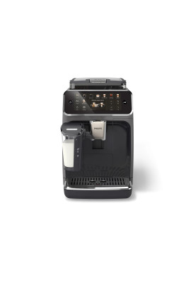 Philips Кавомашина Philips Series 5500, 1.8л, зерно+мелена, автомат.капуч, дисплей, авторецептів -22, холодна кава, сріблясто-чорний