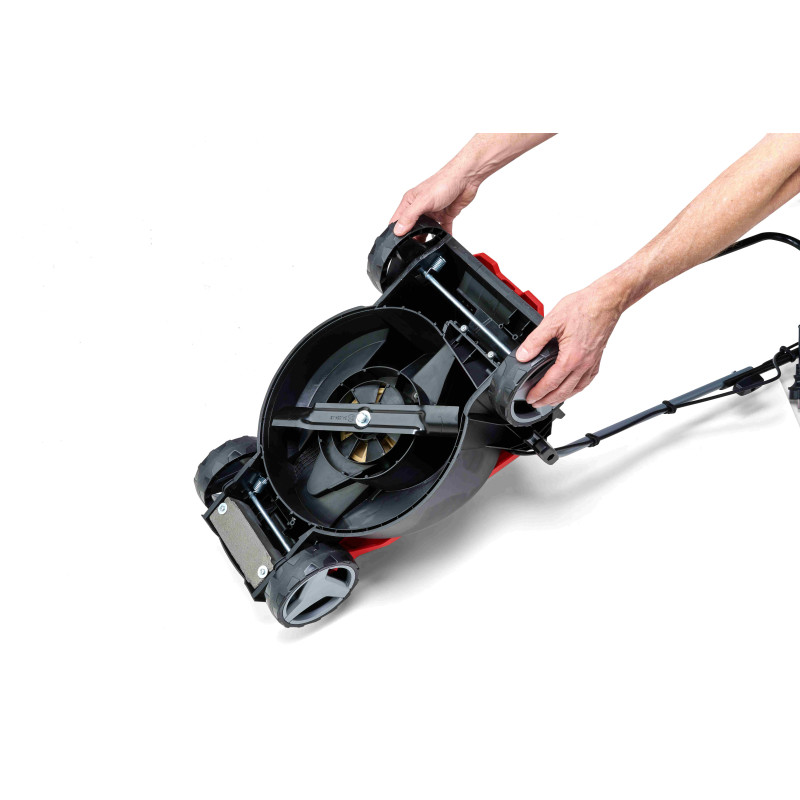 Einhell Газонокосарка електрична GC-EM 1000/32, 1000 Вт, 32 см, 20-70 мм, бак 30 л, до 300 м2, 7.91 кг