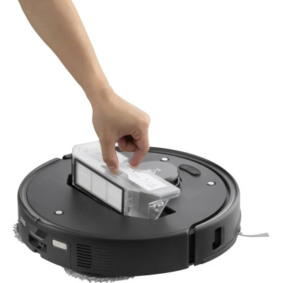 Roborock Робот-пилосос Qrevo Edge 5V1, h=9.8см, волога прибирання, конт пил -0.32л, автон. робота до 180хв, Wi-Fi, станція самоочищ., чорний Roborock Робот-пилосос Qrevo Edge 5V1, h=9.8см, волога прибирання, конт пил -0.32л, автон. робота до 180хв, Wi-Fi, станція самоочищ., чорний