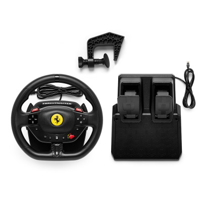 Thrustmaster Кермо і педалі T98-P FERRARI 296 GTB , PC/PS4/PS5 Thrustmaster Кермо і педалі T98-P FERRARI 296 GTB , PC/PS4/PS5