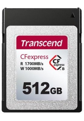 Transcend CFExpress 820[Карта пам'яті CFexpress 512GB Type B R1700/W1100MB/s]