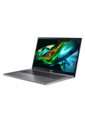 Acer Ноутбук Aspire 3 A317-55P 17,3" FHD IPS, Intel i3-N305, 8GB, F256GB, UMA, Lin, сірий