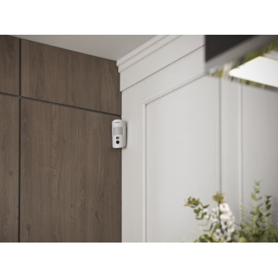 Ajax Датчик руху з покращеною фотофіксацією HDR MotionCam, Jeweller, бездротовий, білий