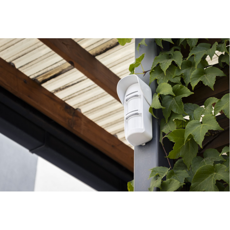 U-Prox Датчик руху вуличний PIR Outdoor V2, бездротовий, білий