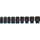 Bosch Набір ударних торцевих головок Professional Standart 9шт 1/4" 25мм