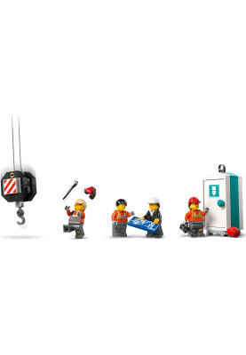 LEGO Конструктор City Жовтий пересувний будівельний кран