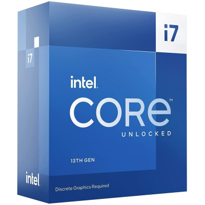 Intel Центральний процесор Core i7-13700KF 16C/24T 3.4GHz 30Mb LGA1700 125W w/o graphics Box