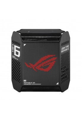 ASUS Маршрутизатор ROG Rapture GT6 1PK black AX10000 3xGE LAN 1x2.5GE WAN 1xUSB 3.2 g1 WPA3 OFDMA MESH