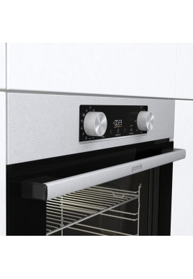 Gorenje Комплект (духовка електрична BO6737E02XK + варильна поверхня газова G642ABX), нерж.