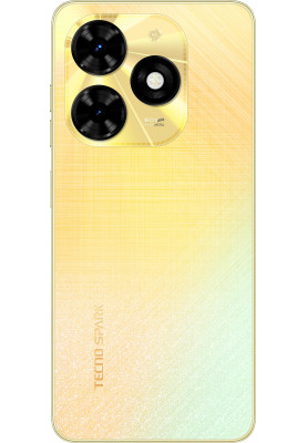 TECNO Смартфон Spark 20C (BG7n) 6.56" 8/128ГБ, 2SIM, 5000мА·год, Alpenglow Gold
